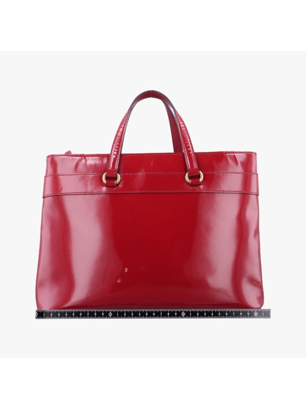 Gucci Bright Bit Red Patent - Picture 2 of 16